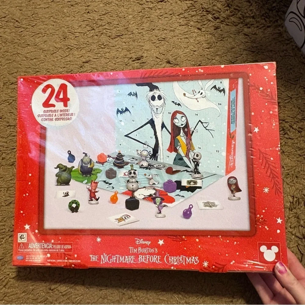 Disney Nightmare Before Christmas Advent Calendar NEW Countdown Action Figure